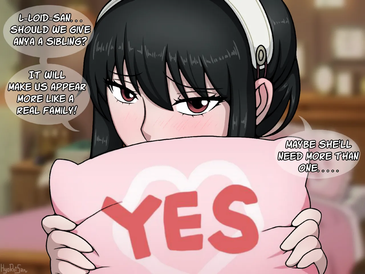 Yor's Happy Family page 1 full