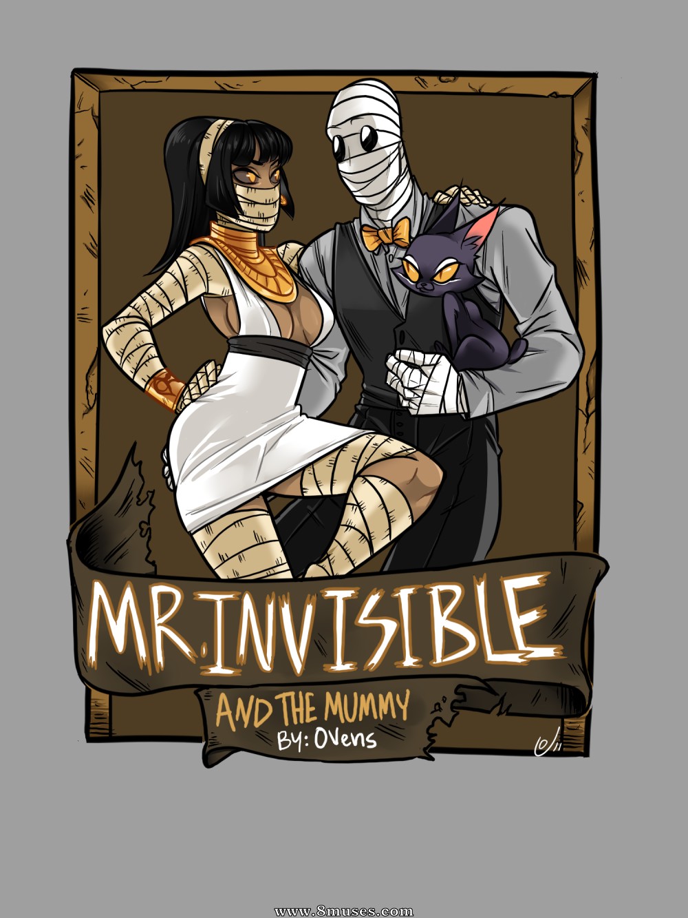 Mr Invisible Side Story : The Mummy page 1 full