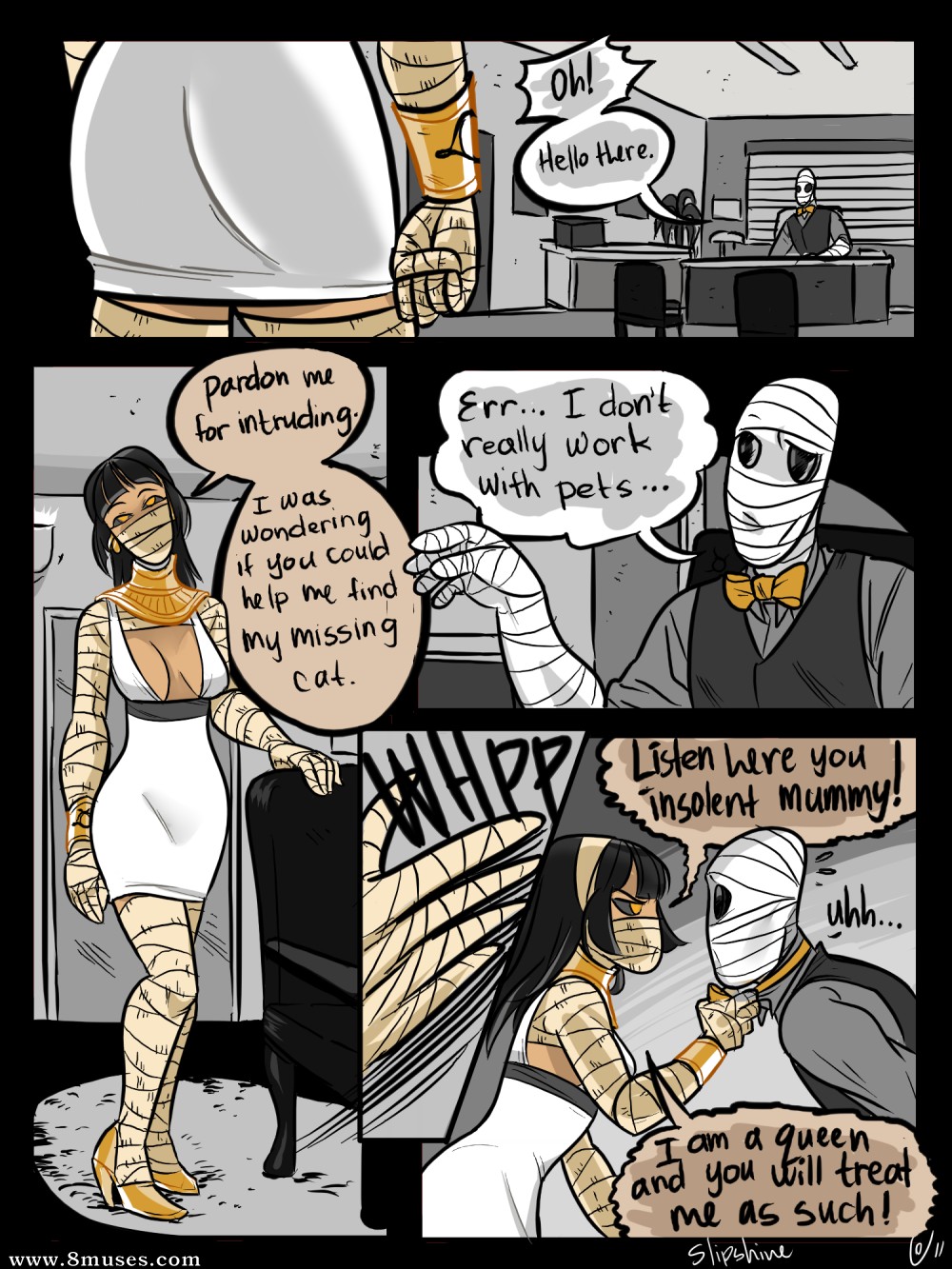 Mr Invisible Side Story : The Mummy page 2 full