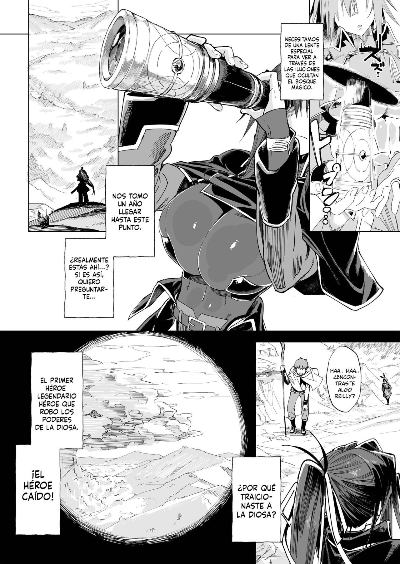Isekai Mesu Yuusha | Heroina de Otro Mundo page 9 full