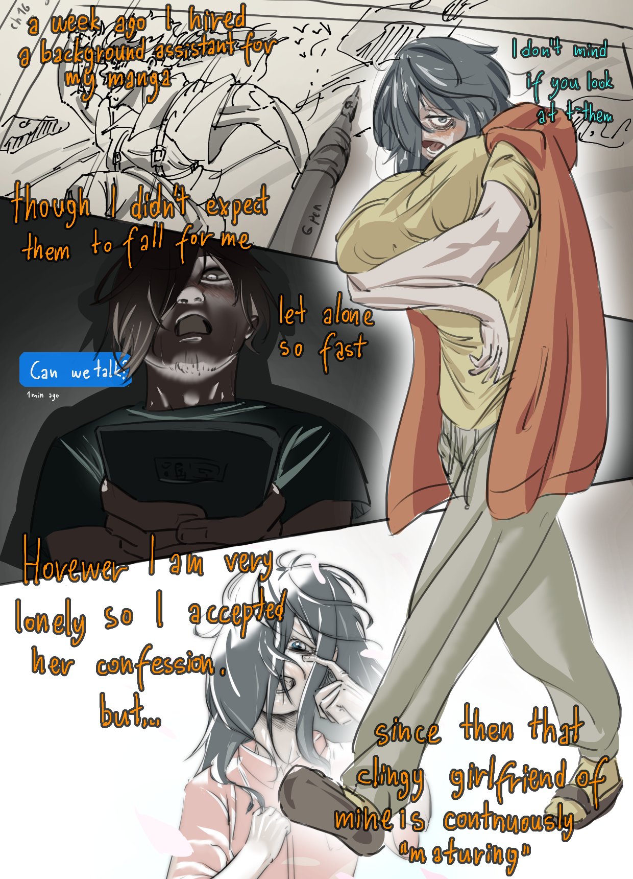 My Clingy Girlfriend page 1 full