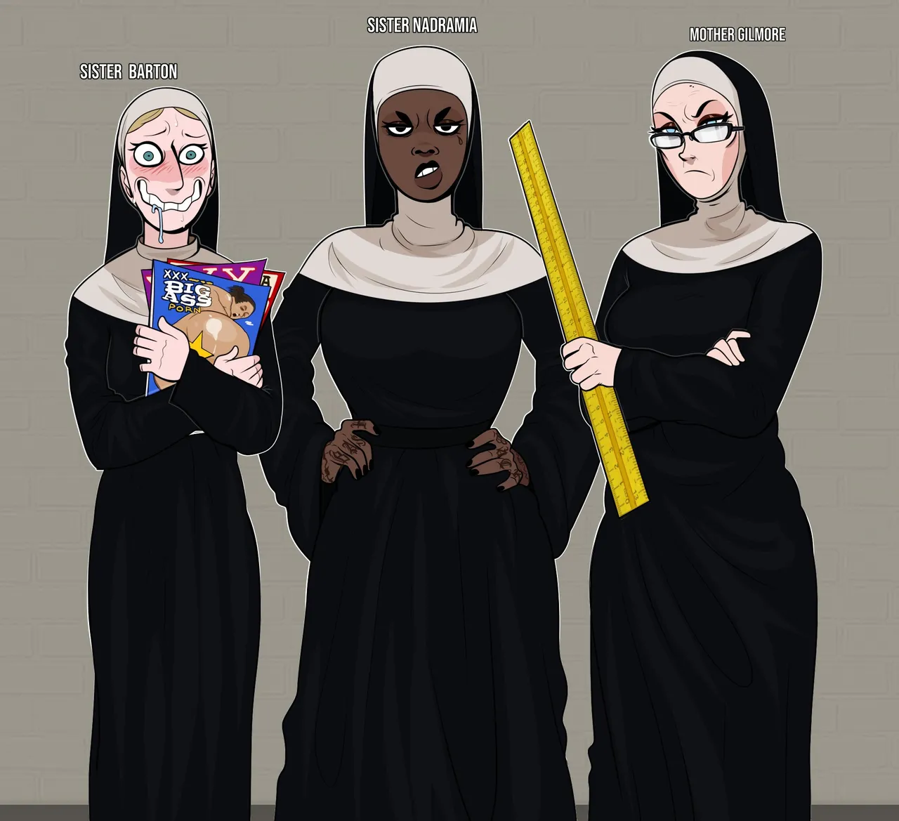 Nuns page 1 full