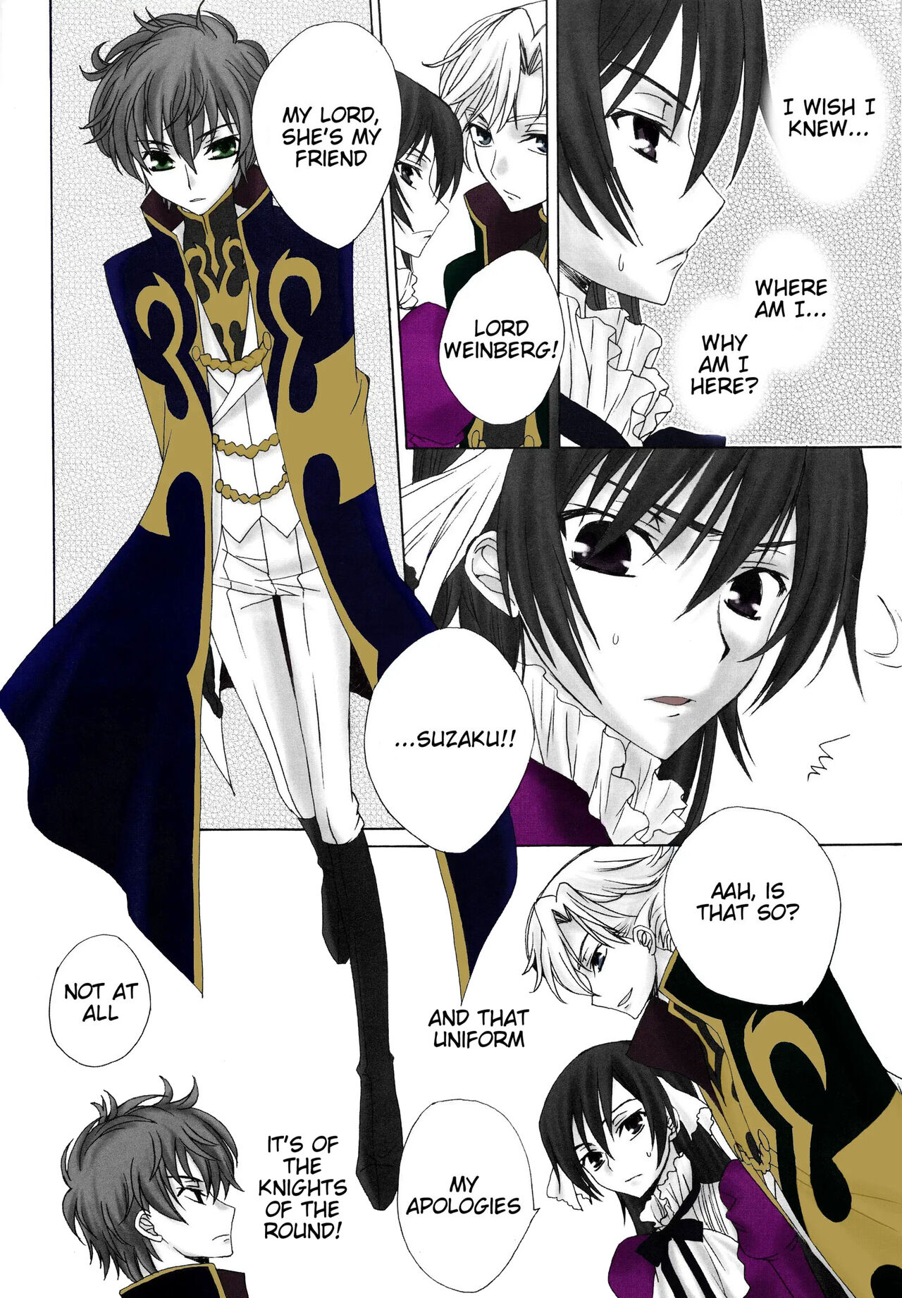 Dolce Rose   Colored page 3 full