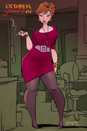 [Jmoz Comix] Joan Holloway (Mad Men) cover