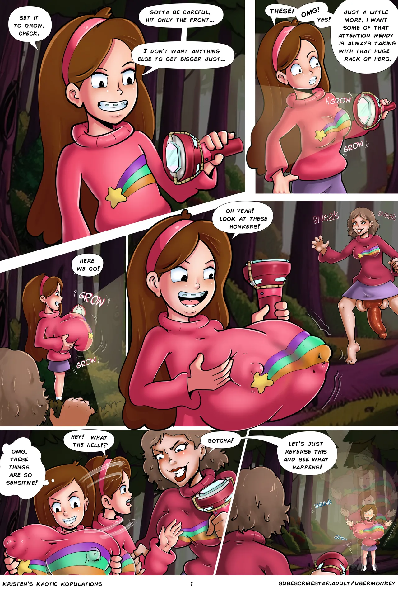 Kristen's Kaotic Kopulations page 3 full