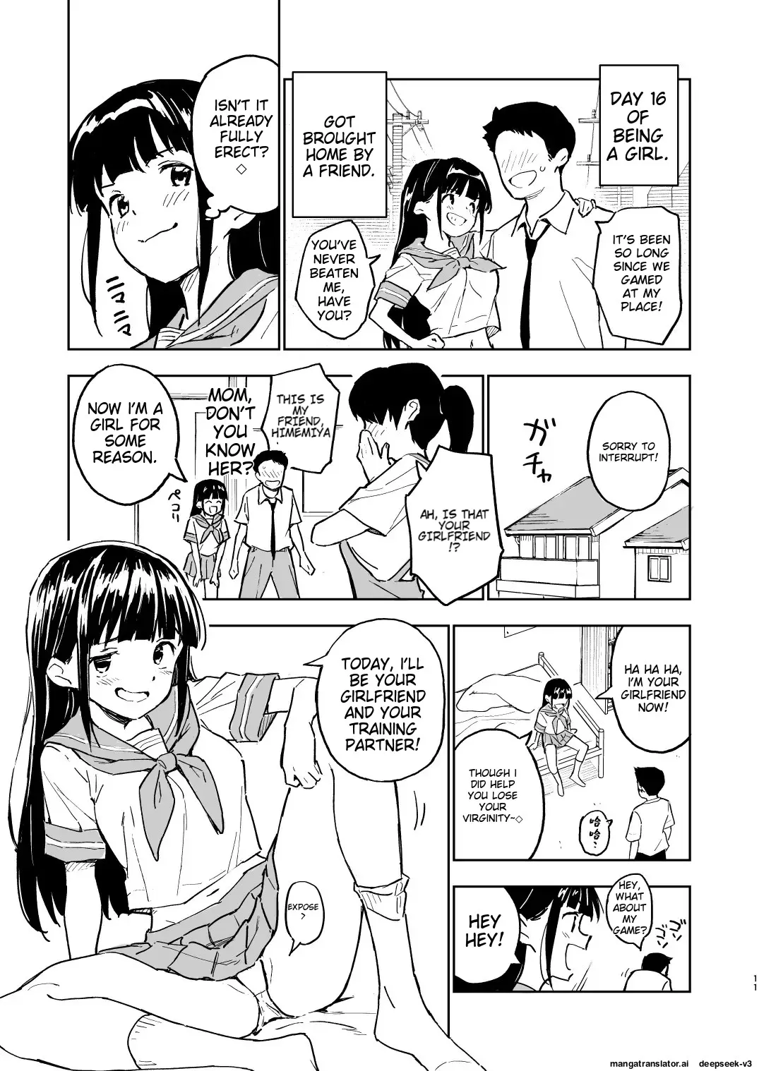 1-kagetsu Ninshin Shinakereba Otoko ni Modoreru Hanashi page 11 full