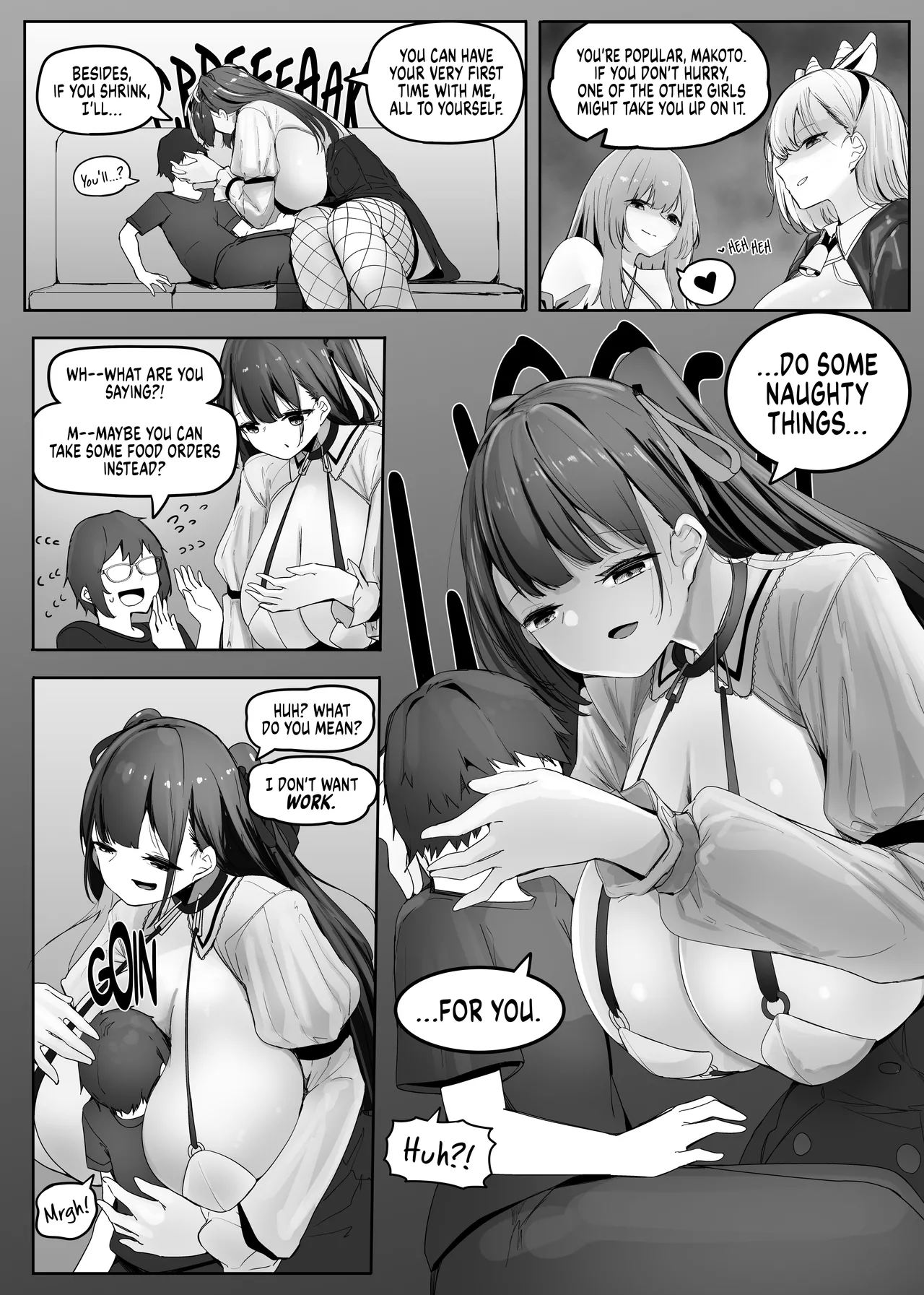 All the girls in the store are big and yandere   ongoing page 5 full