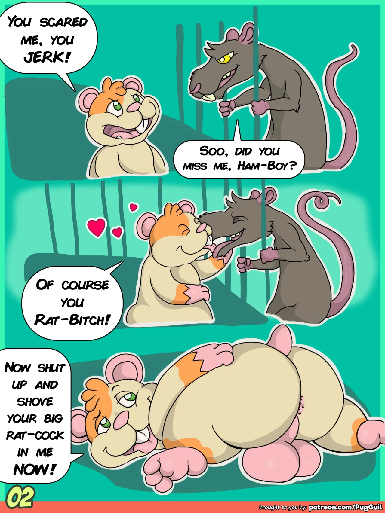 Caged!! page 3 full