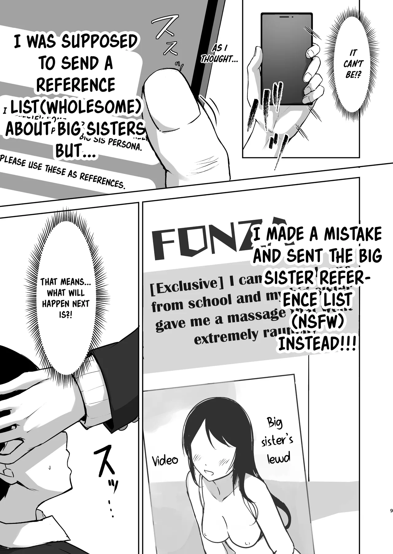 Mistake Onee-chan - Mistake my sister. page 8 full