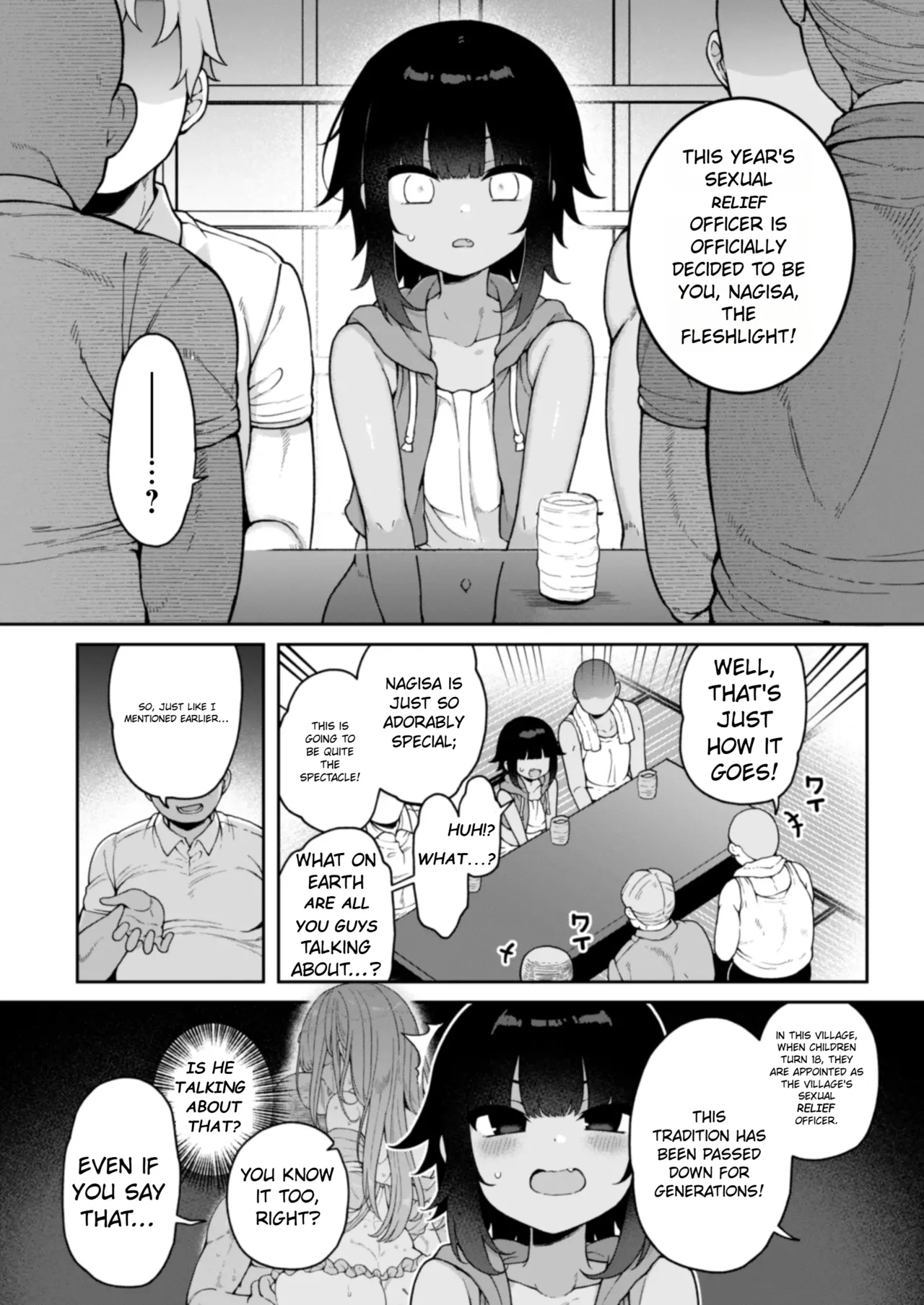 Mesu Ochi Mura e Youkoso ~Seishori Gakari ni Erabareta Otokonoko-tachi~ | Welcome to the vilage of Fallen Females ~Boys chosen to be in charge of sexual relief~ page 5 full