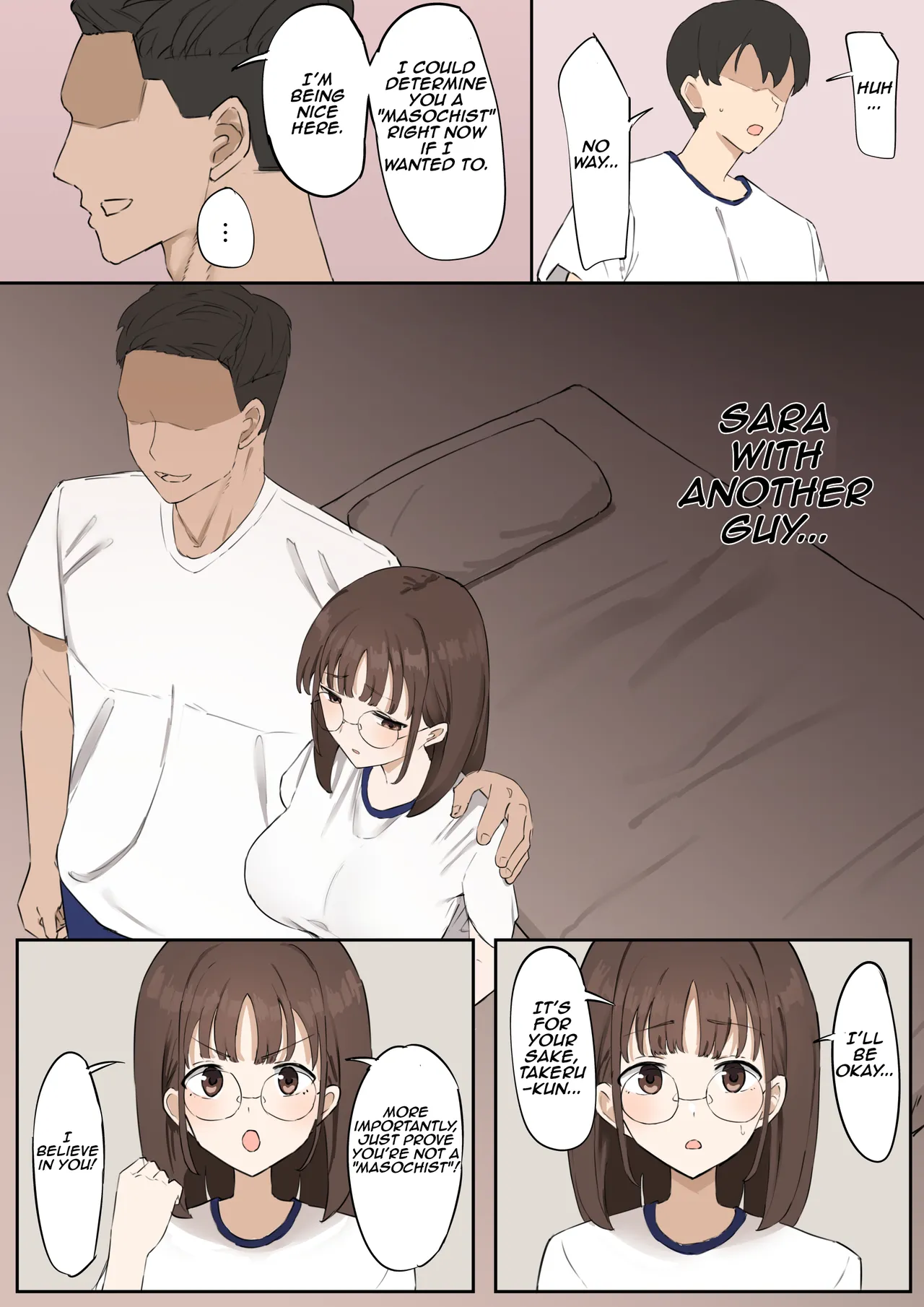 "Masochists" can't pass on their genes! | "Mazo" wa Idenshi Nokosemasen! page 12 full