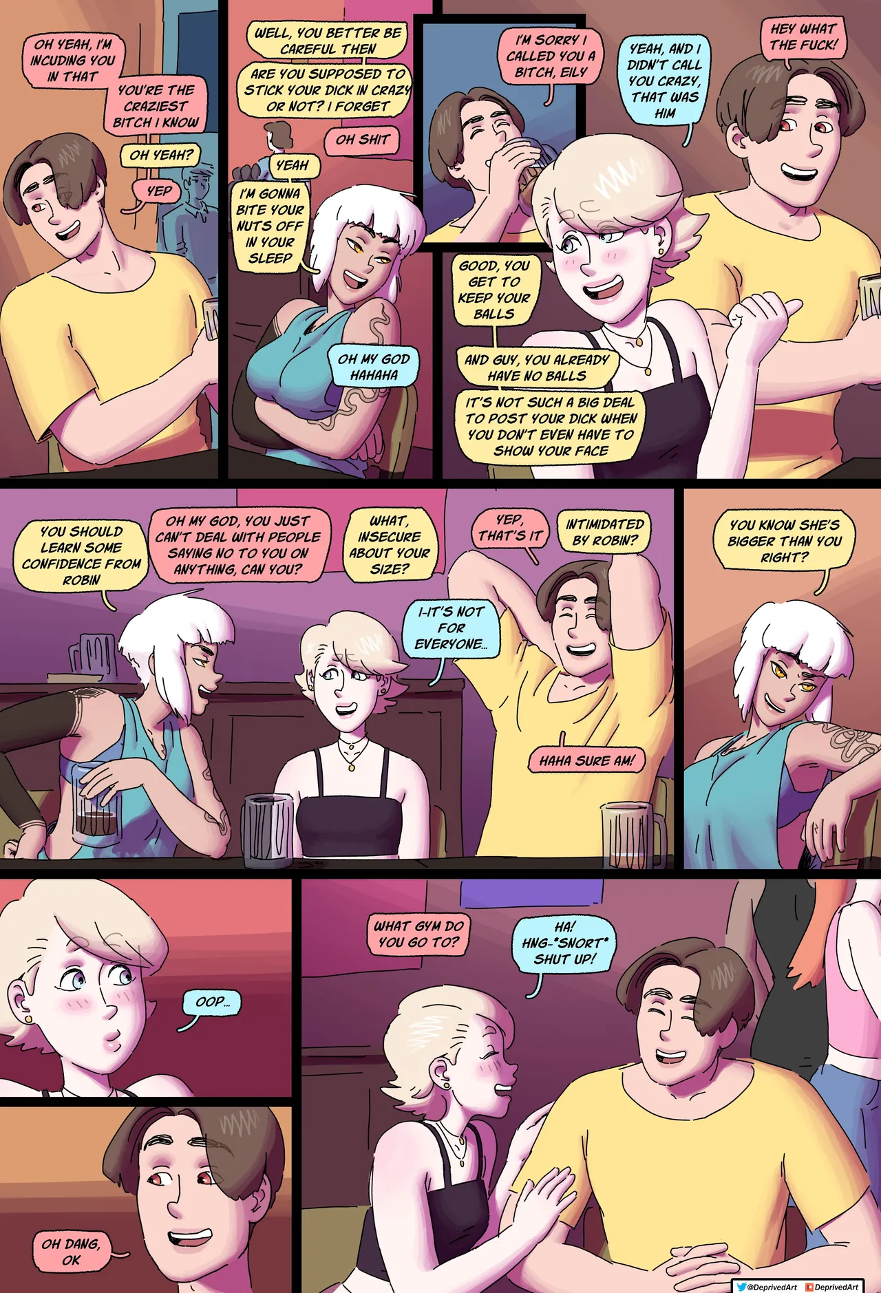 Deprived Art - First Time Meeting page 3 full