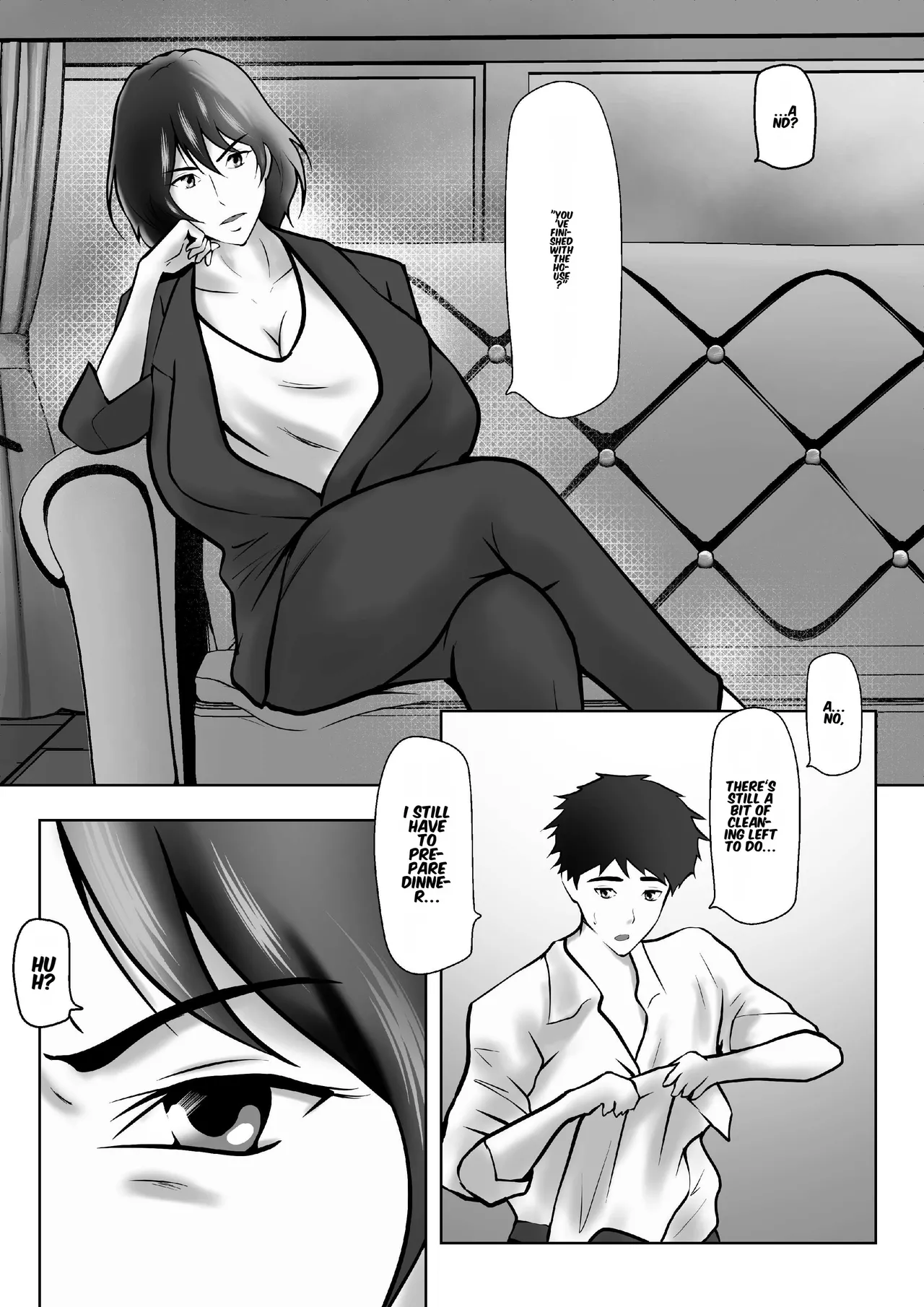 Tachiba Gyakuten ~Pawahara o Suru Gibo no Onanie ga Toreta node Shitagawaseru Koto ni Shita page 3 full