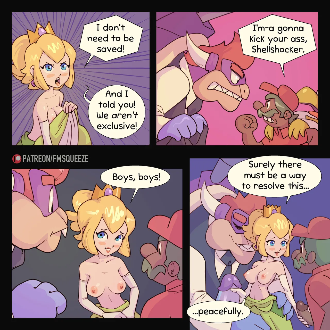 Kiwi's Big Date- A Gangbang Fit for a Queen page 5 full