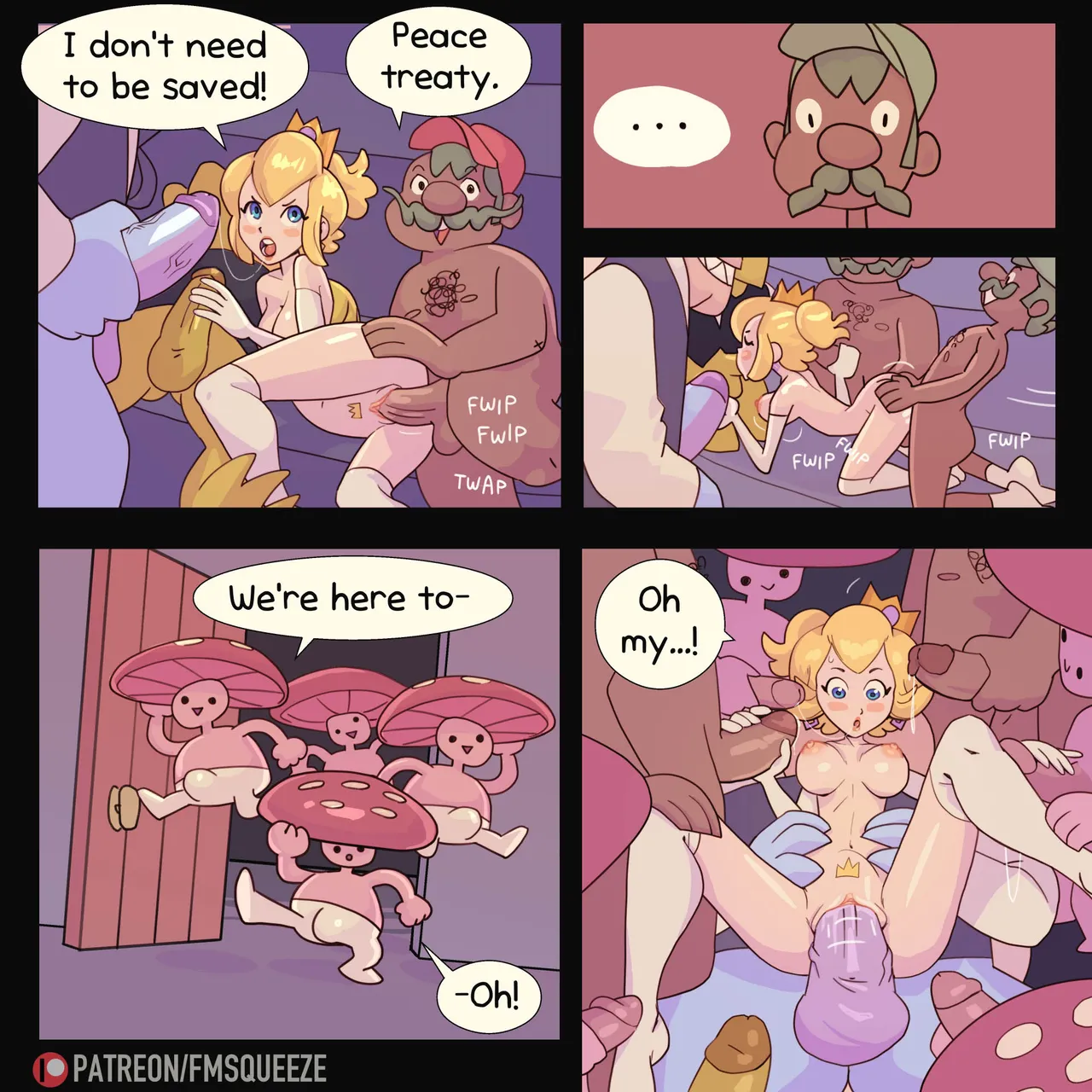 Kiwi's Big Date- A Gangbang Fit for a Queen page 7 full