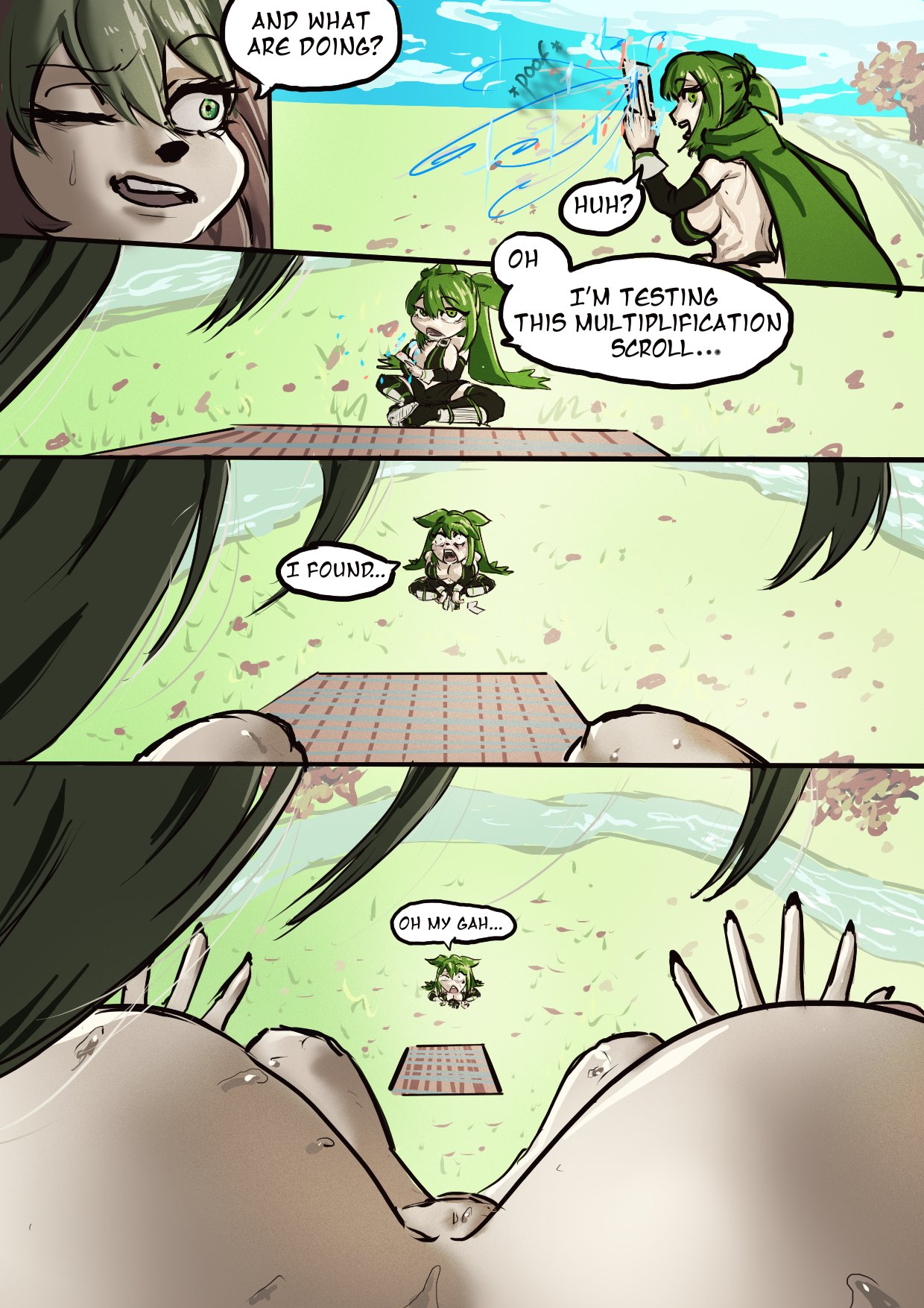 Eva's Macro March growth comic page 2 full