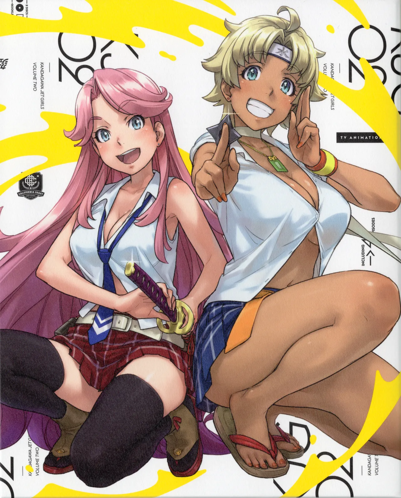 Kandagawa JET GIRLS DVD Bonus Booklets - Manga + Character Art page 10 full
