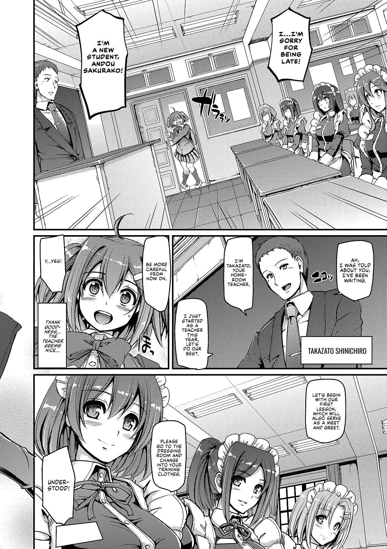 Maid Gakuen e Youkoso!! - Welcome to Maid Academy page 12 full