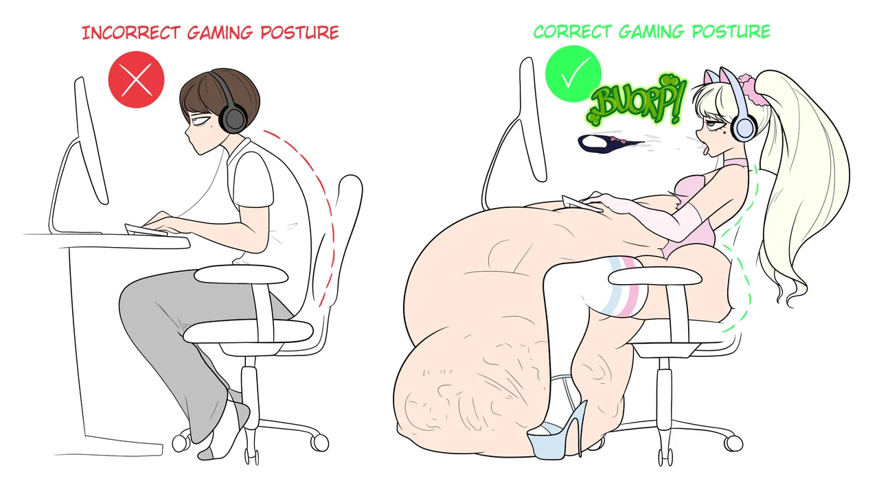 Sealguy1 Gaming Posture Meme page 2 full