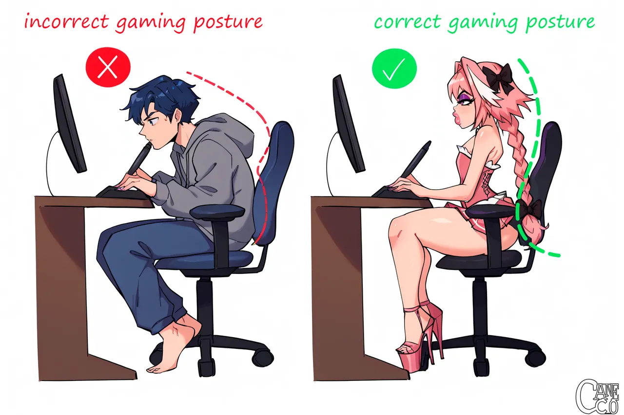 Sealguy1 Gaming Posture Meme page 3 full