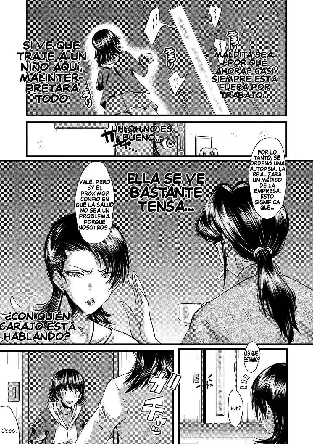 Maguwai Madam no Toki + Denshi Haishin Tokuten 1-2 | Situaciones Sexuales con Putas Maduras + Bonus de la Versión Digital Cap. 1-2 page 10 full