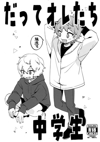 [Prosciutto (Tozaki)] Datte Oretachi Chuugakusei (World Trigger) cover