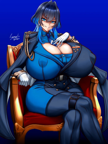 [Ryusuke Kyte Hagane (Ryusuke KH)] Commanderonii chair portrait (Hololive) cover
