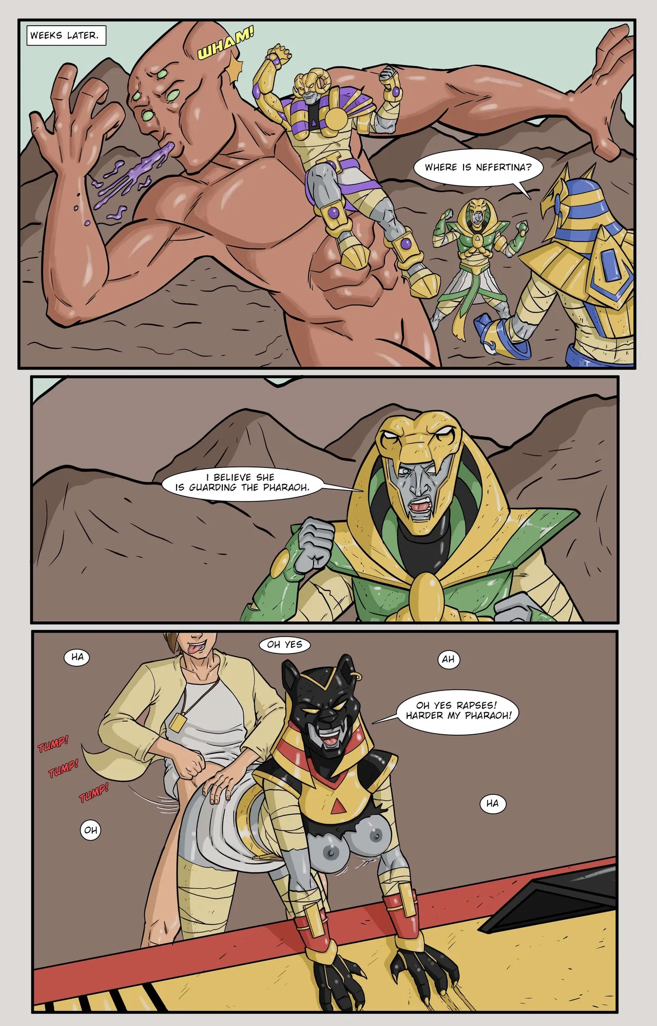 Mummies Alive!: Happy Birthday page 8 full