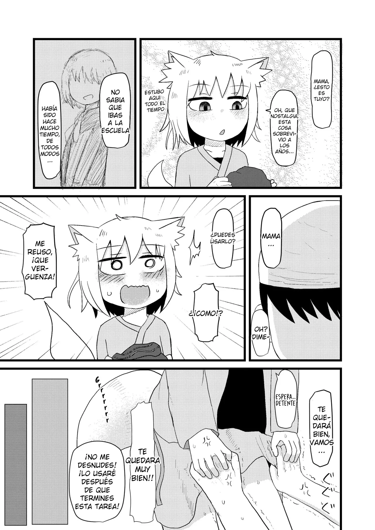 Loli Baba Okaa-san wa Oshi ni Yowai 3 page 4 full