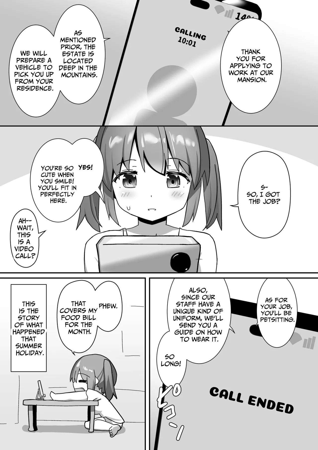 Hitoinu Beit | Working Part Time as a Human Dog page 3 full