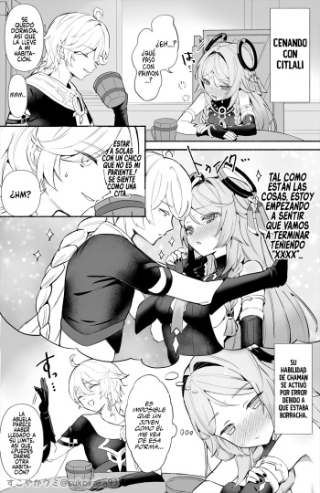 [Sukoyakagumi] Obaa-chan to ×× (Genshin Impact) [Spanish] [Rakuen Translations] cover