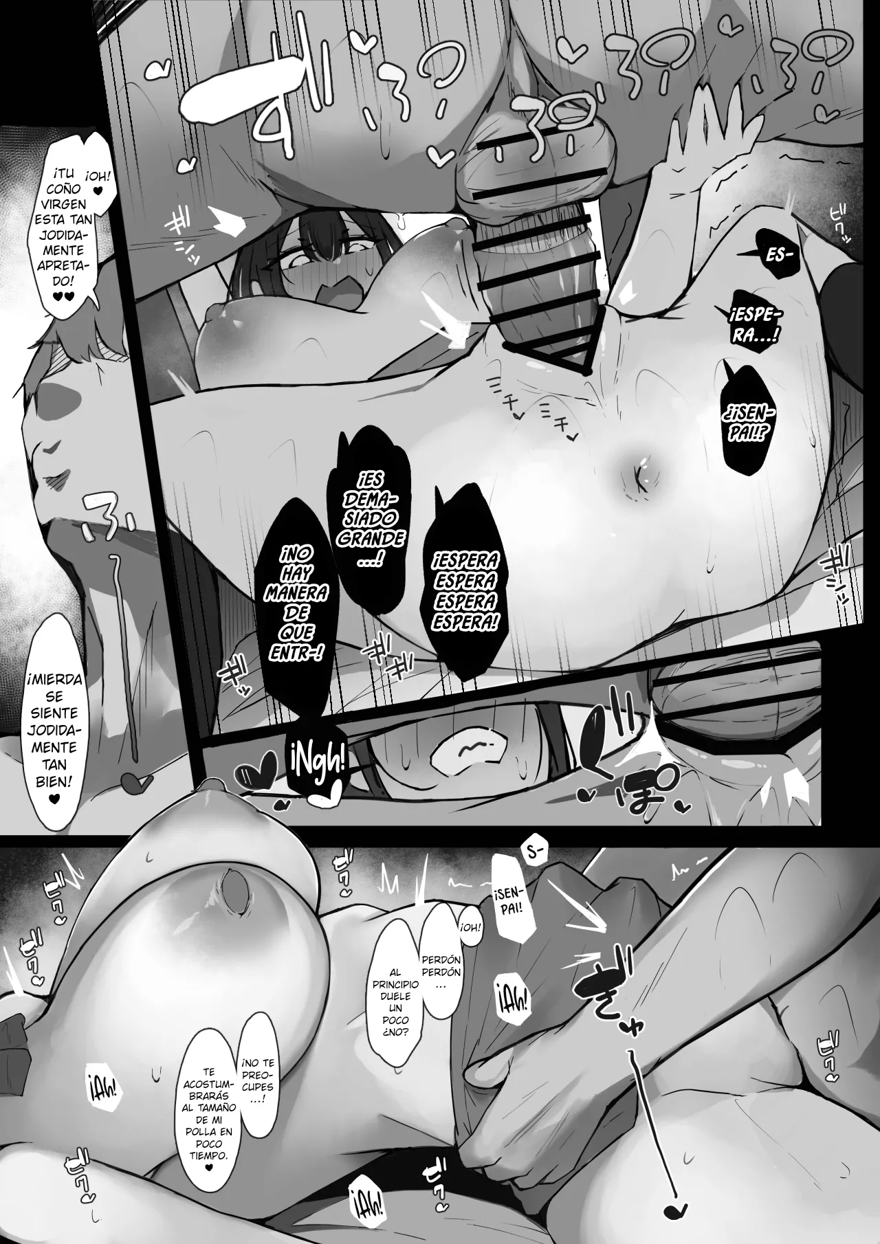 Senpai ni Benkyou Oshiete Morau dake | Sólo Es Una Sesión De Estudio Con Mi Senpai page 11 full