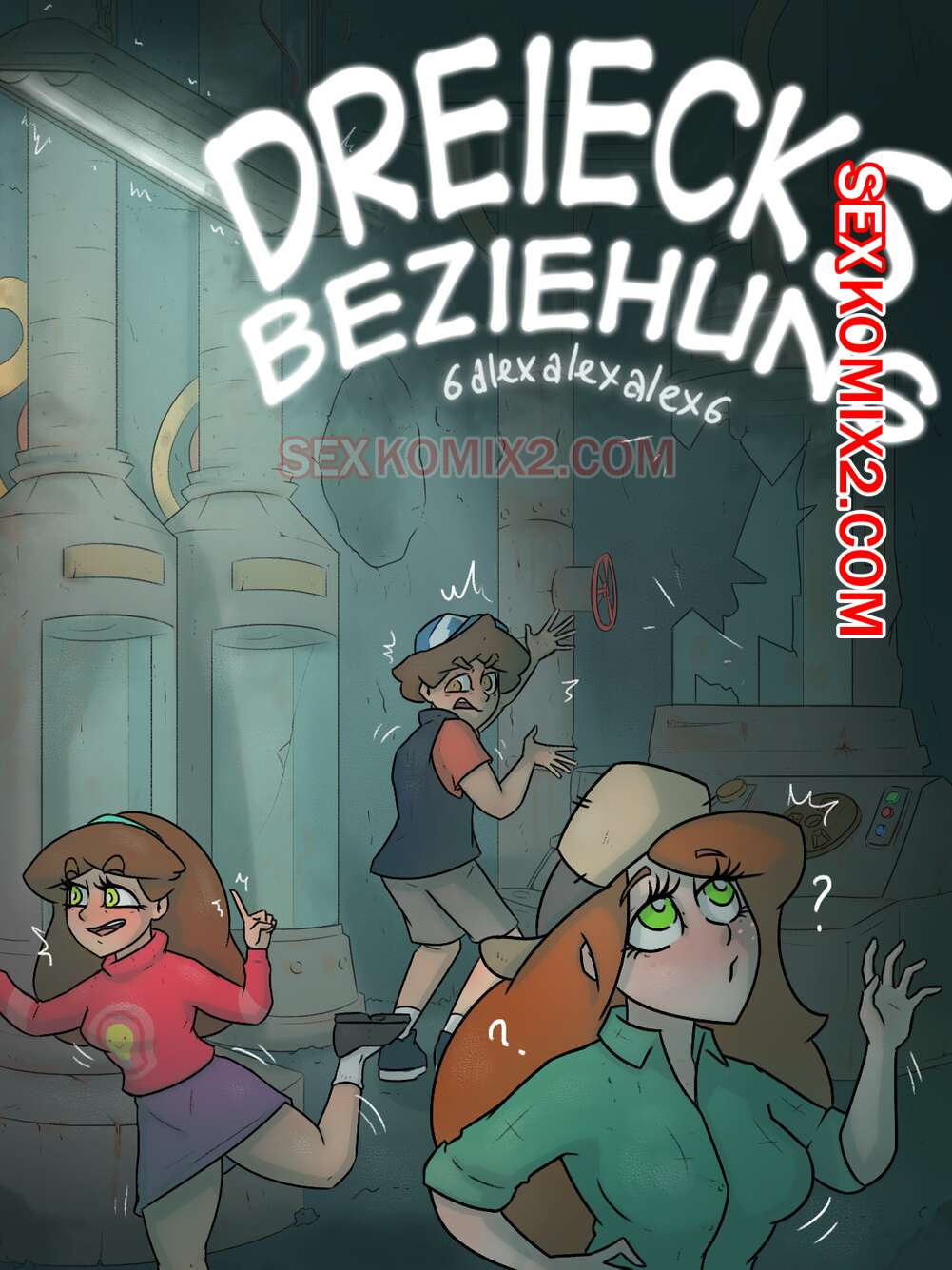 Gravity Falls. Dreiecksbeziehung. Bunker. 6alexalexalex6. sexkomix2.com page 1 full