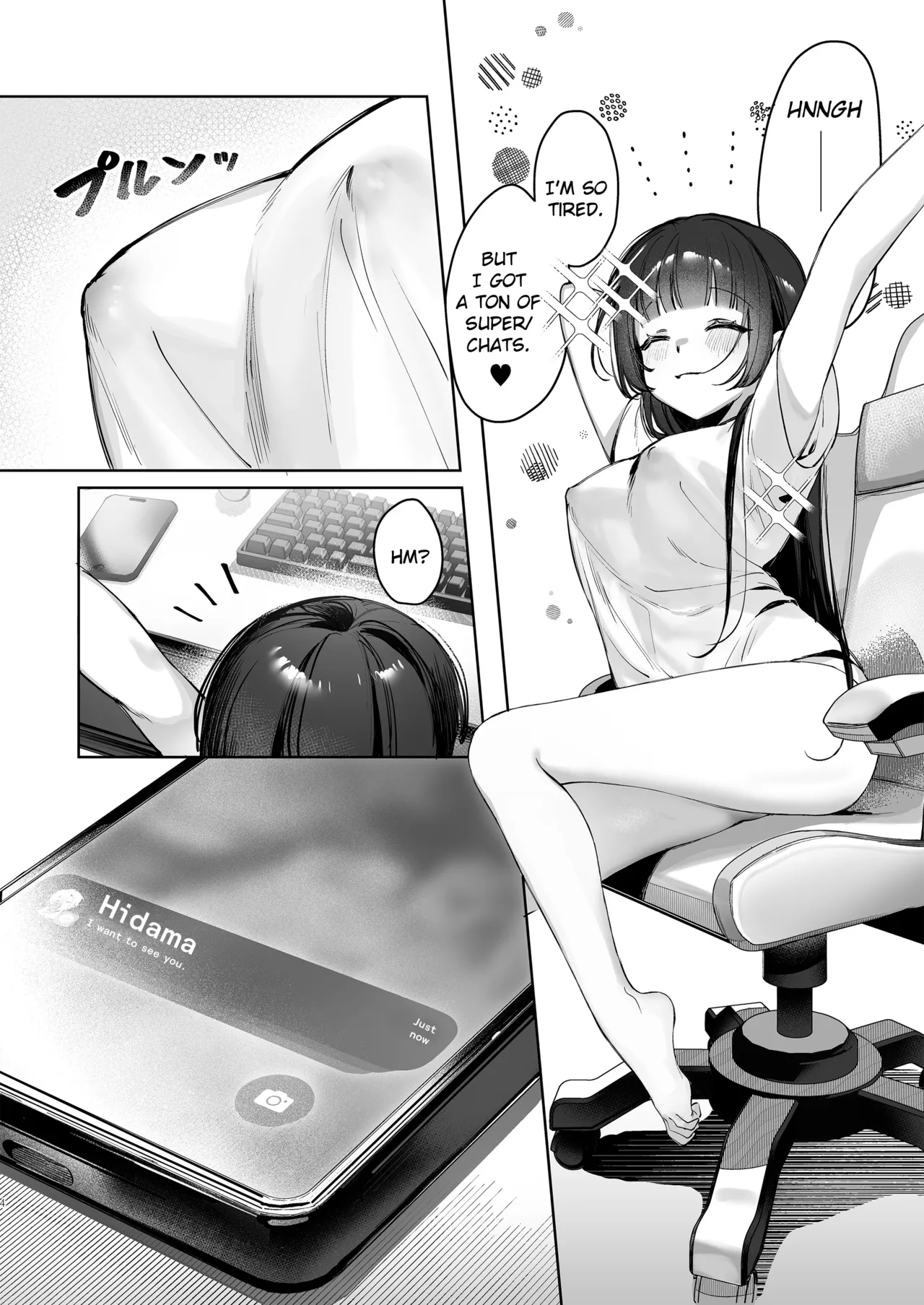 Vtuber na Kanojo, Zecchou Ecchi Nama Haishin | Vtuber Girlfriend, Live Stream Sex Climax page 4 full