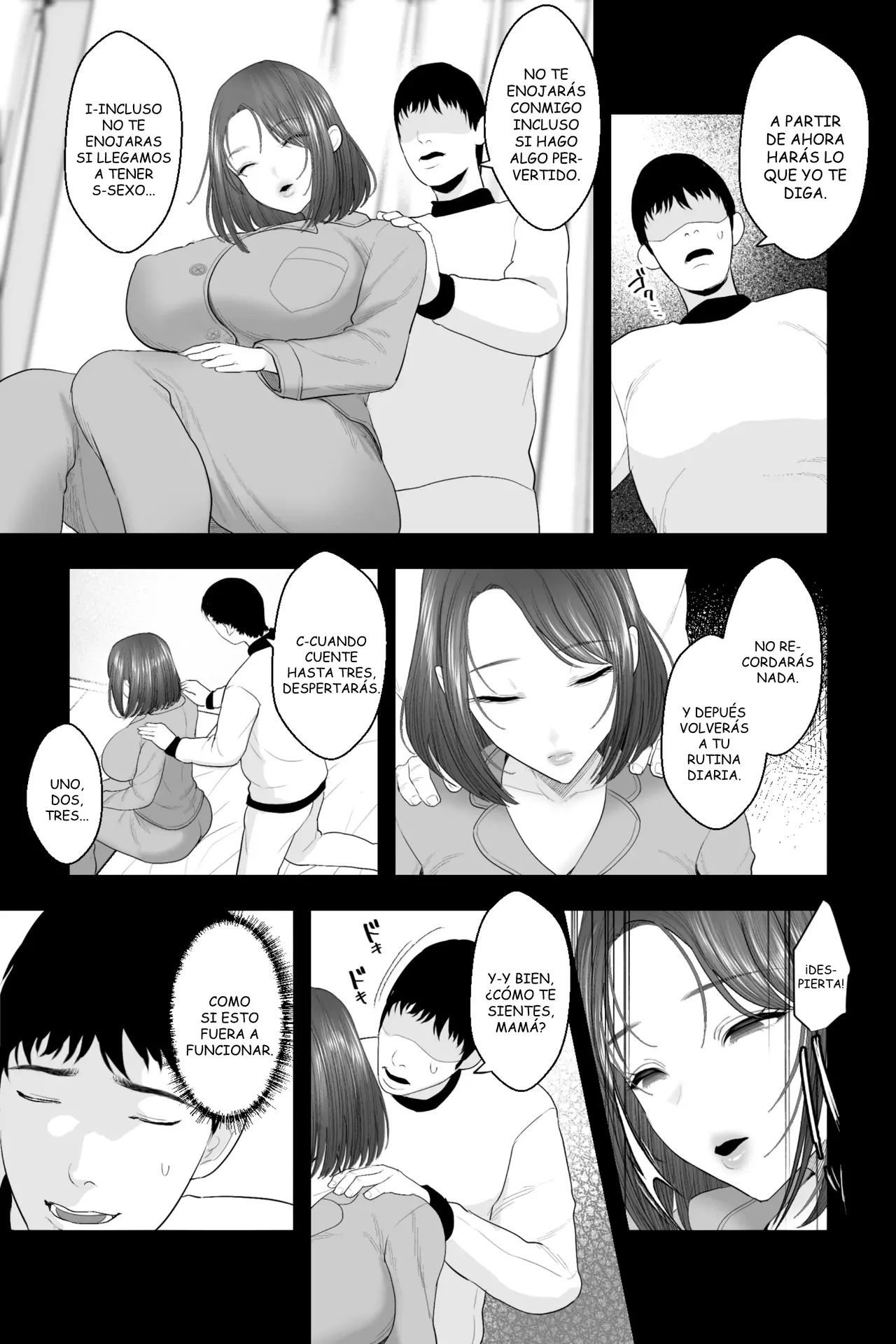 Tennen Kaa-san ga Ero Kawai Sugiru node, Saimin Onaho Sex Shitatta! | Tuve Sexo Hipnótico con Mi Madre que es Naturalmente Linda y Erótica page 8 full