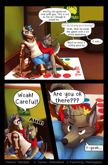 [TheKinkyBear] Night Of Games [Eng] cover