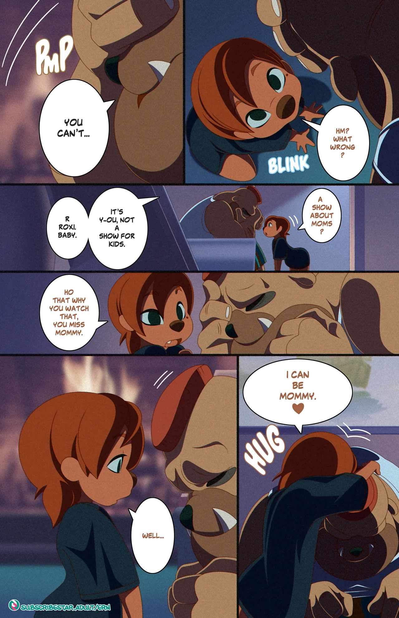 A Rox Off Comic page 8 full