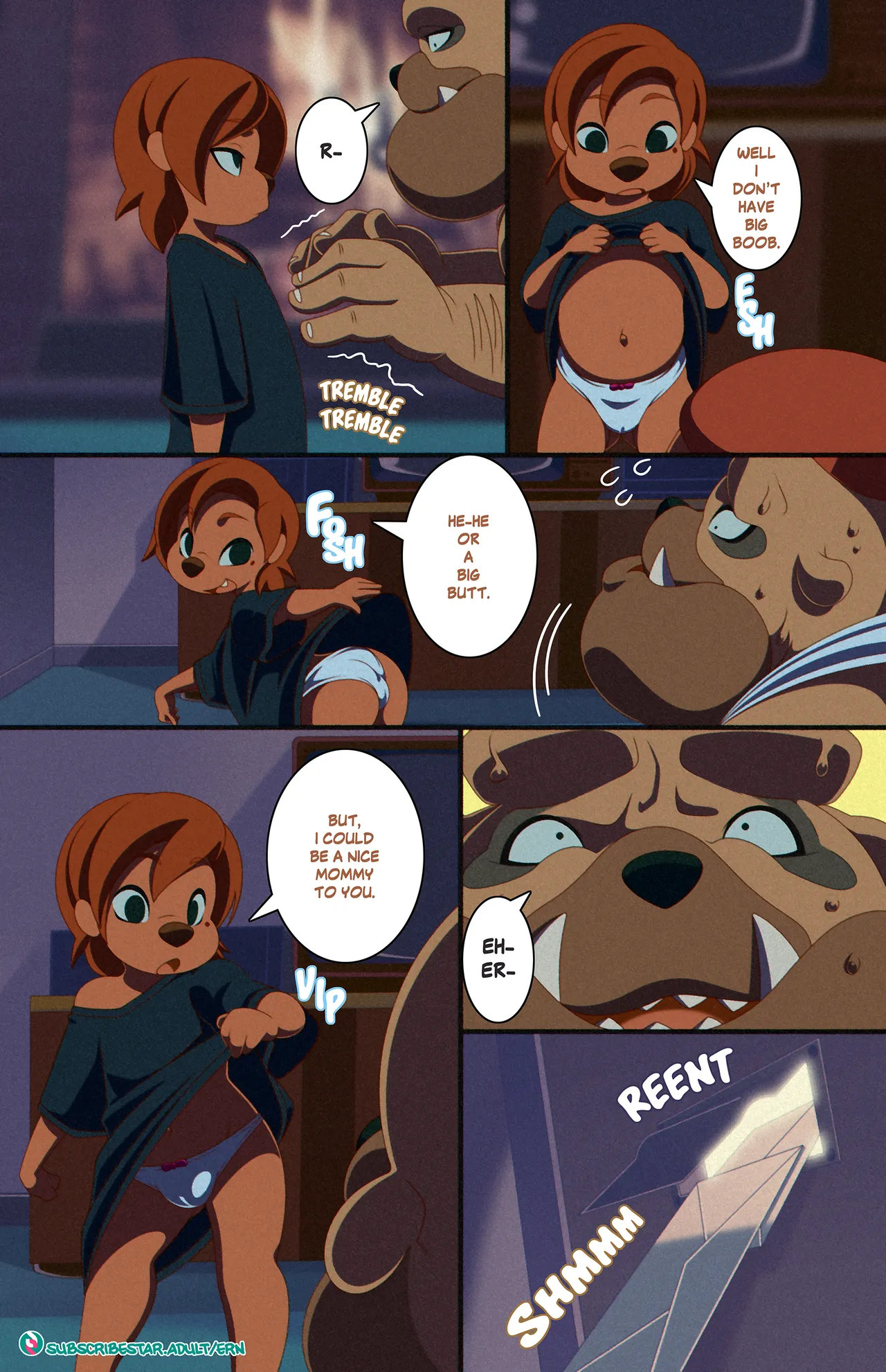 A Rox Off Comic page 9 full