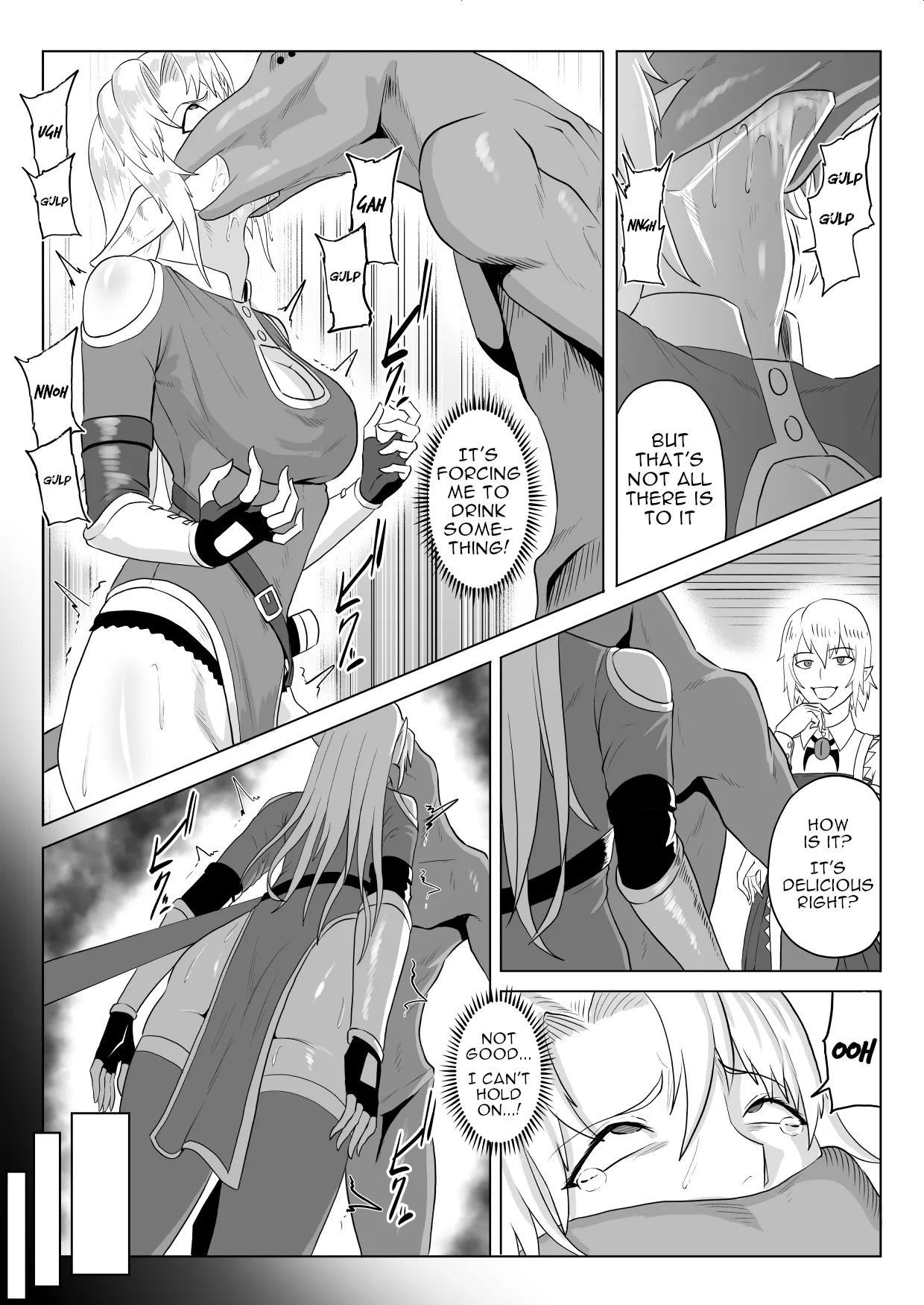 Touma Butai Rokka no Sentou Kiroku Moudoku no Sasori 5 ~Toraware Erufu no futanari Ryōjoku~ | Demon Slayer Unit Rokka's Battle Record Venomous Scorpion 5: Captive Elf Futanari Rape page 12 full