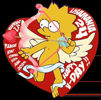 LisaMania 2024 (The Simpsons) cover