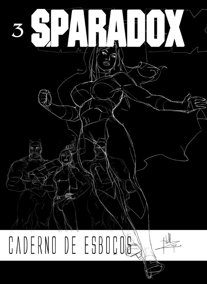 San Paradox #03: Caderno de Esboços page 1 full