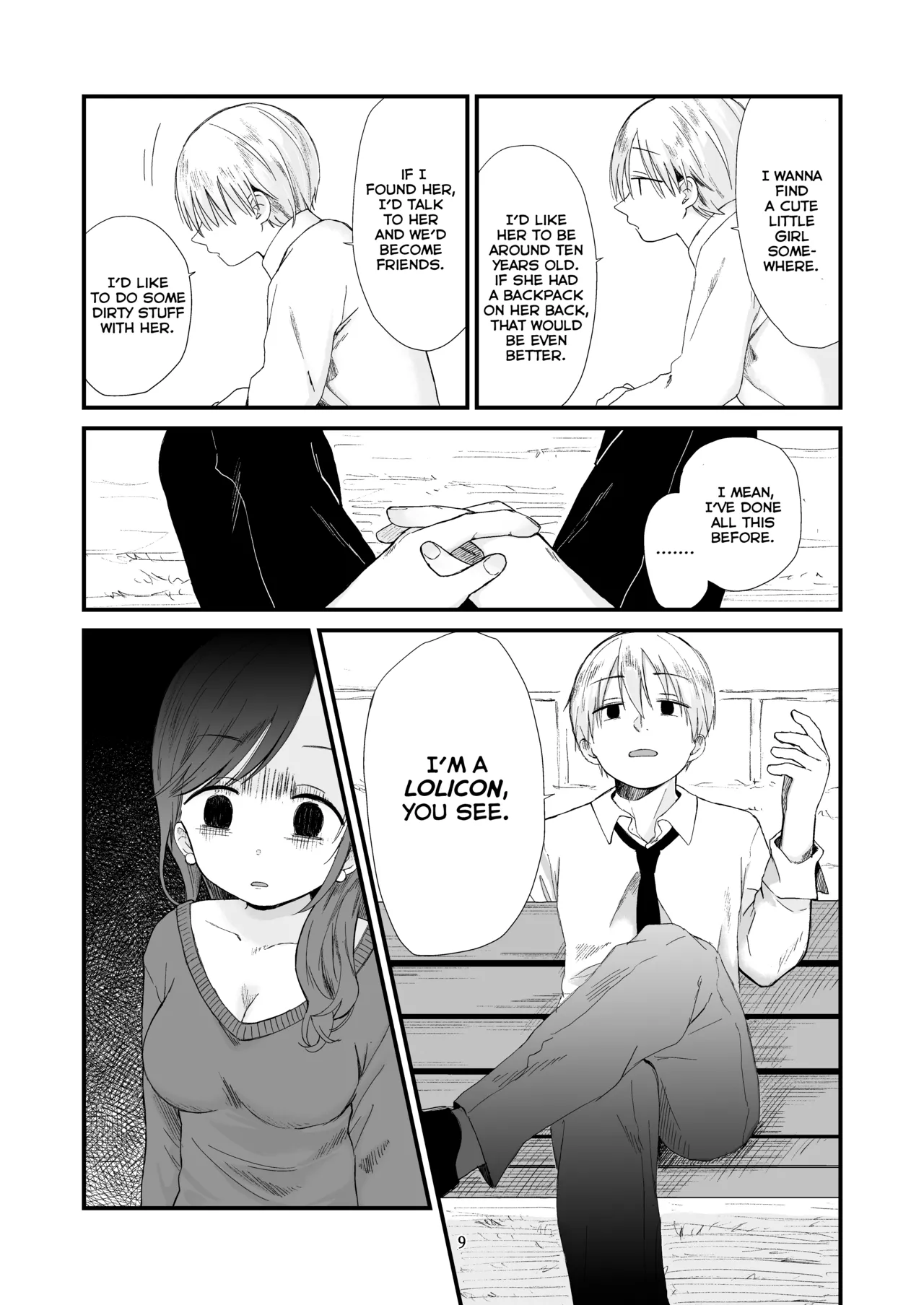 Danchi no Ko 2 | The Little Girl from the Housing Complex 2 page 9 full