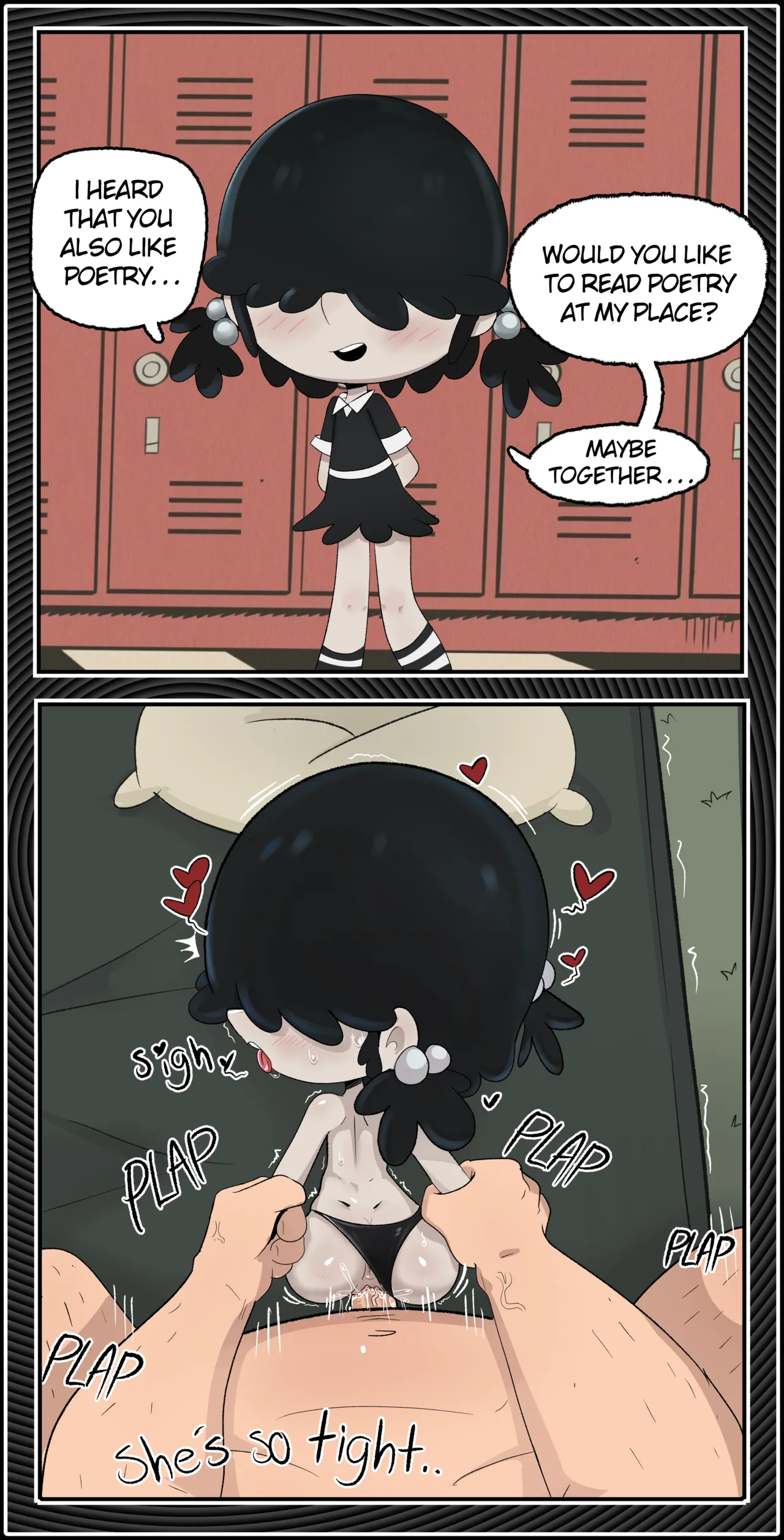 Lucy Loud Mini Comic page 1 full