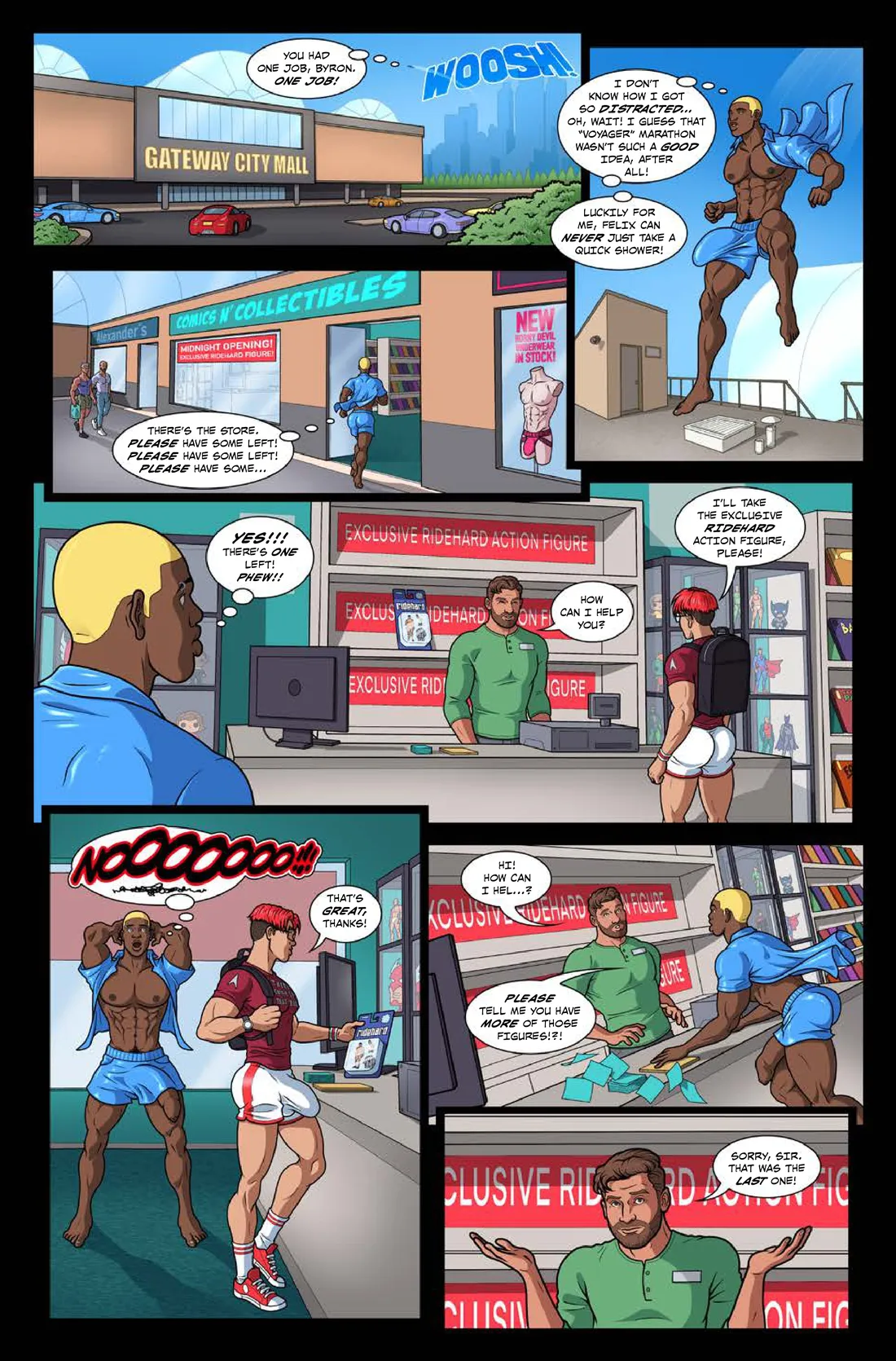 My Boyfriend is a Superhero #4 page 6 full
