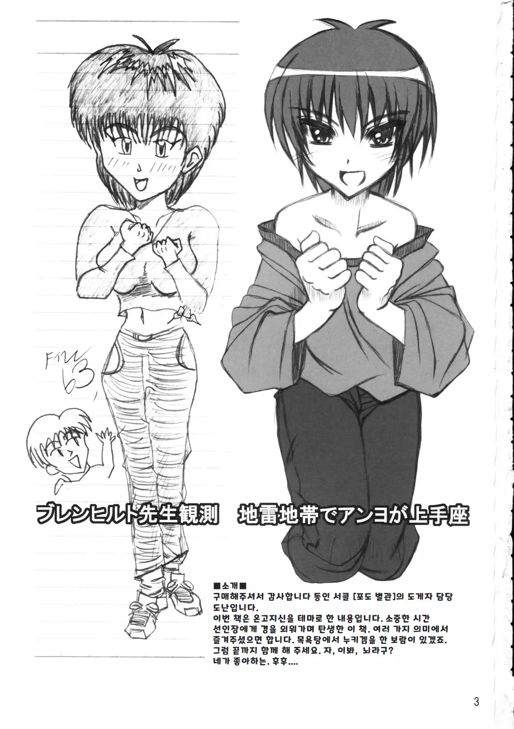브랜힐트 선생 관측, 지뢰지대에서 안요가 잘하는 자리 page 2 full