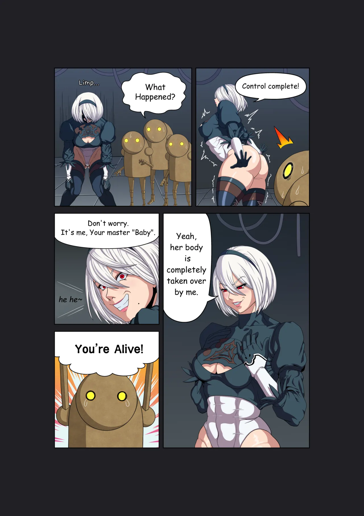 NieR Automata - Stray baby page 11 full