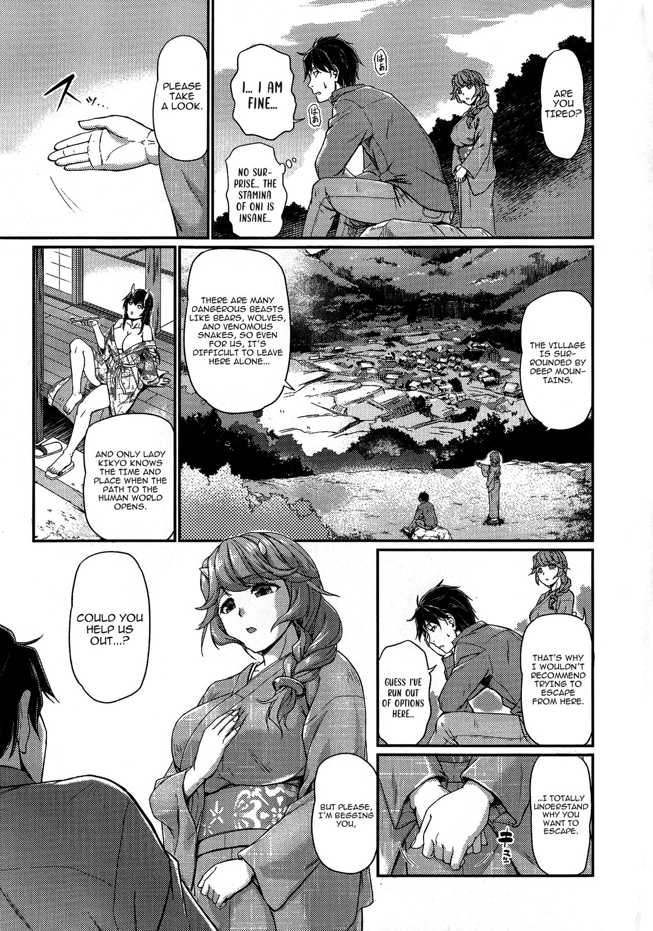 Oni Harame Kijo Mura ni Mayoikonda Otoko no Hanashi Ch. 2 page 7 full