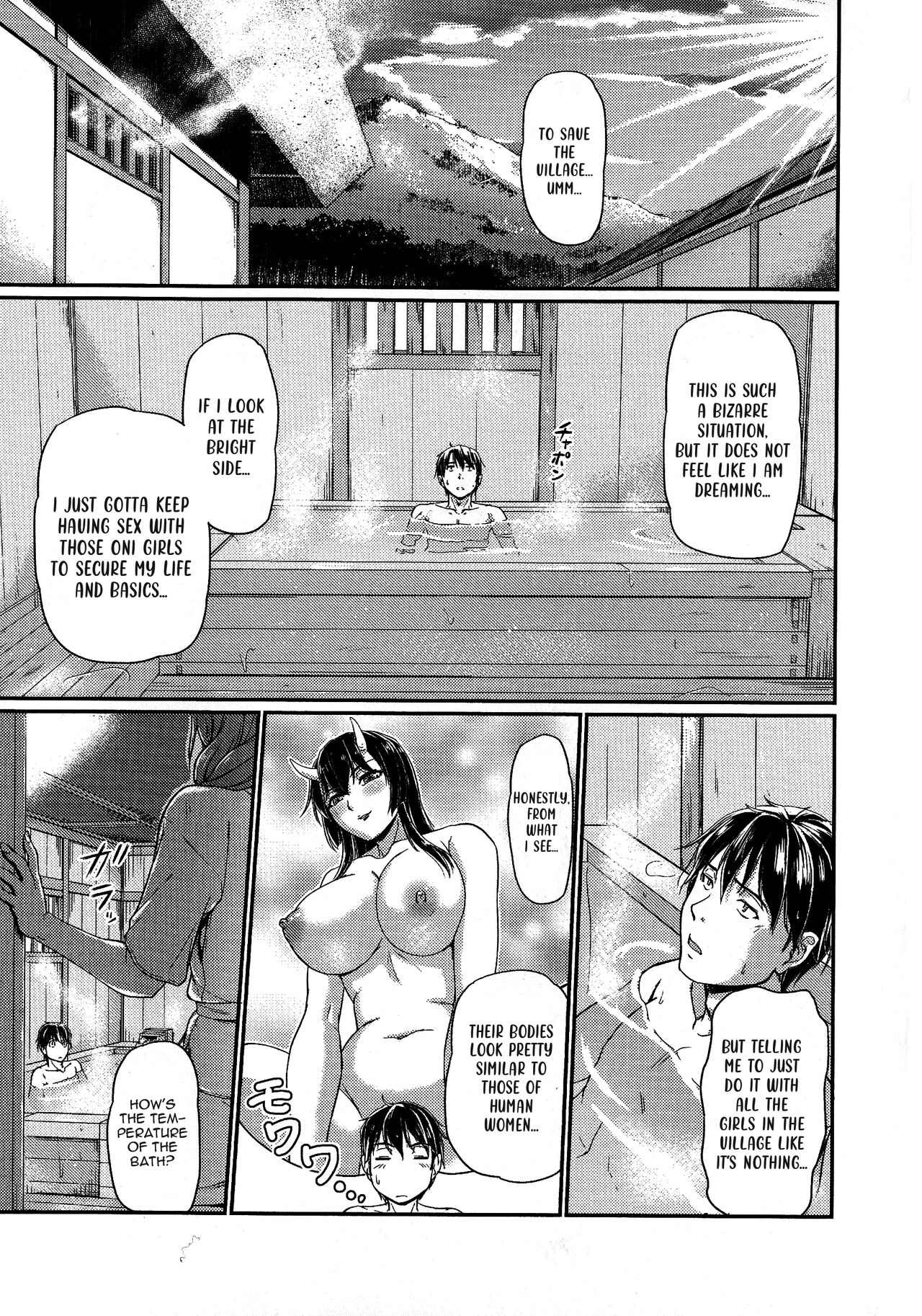 Oni Harame Kijo Mura ni Mayoikonda Otoko no Hanashi Ch. 2 page 9 full