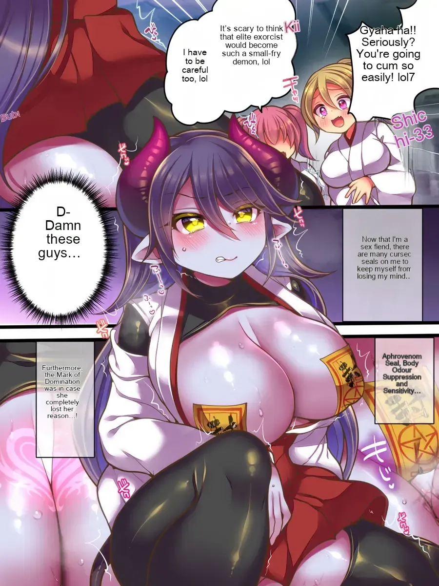 TS Succubus Exorcist VS Female Kid Exorcist ~TS Succubus Exorcist Defeated! Humiliating Lesbian Rape~ page 10 full