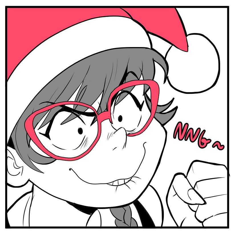 NonNon Christmas Comic page 1 full